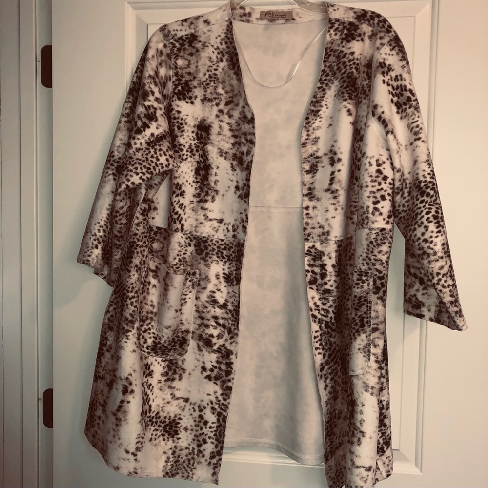 Philosophy cardigan